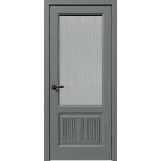 Дверь межкомнатная Дубрава Сибирь Симфония ST АРФА серая, стекло матовое Дверь межкомнатная Дубрава Сибирь Симфония ST АРФА серая, стекло матовое